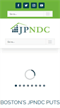 Mobile Screenshot of jpndc.org